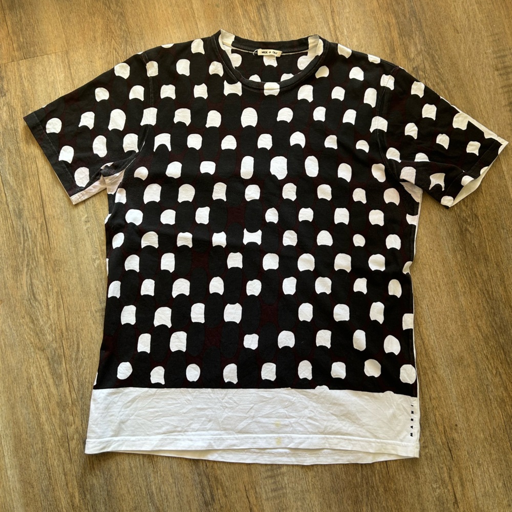 Marni colour block t shirt
